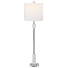 Sussex 35" Tall Table Lamp with Marble Accents
