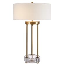 Pantheon 30" Tall Table Lamp with Crystal Accents