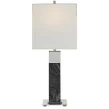 Pilaster 27" Tall Buffet Table Lamp - Black