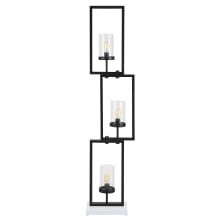 Cielo 3 Light 64" Tall Column Floor Lamp - Black