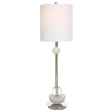 Exposition 34" Tall Table Lamp with Crystal Accents