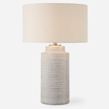 Crimp 27" Tall Buffet Table Lamp