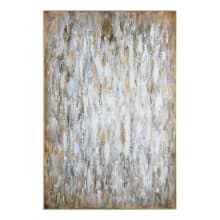 Bright Morning 48 3/4 Inch x 72 3/4 Inch Framed Abstract Painting on Canvas by Constance Lael-Linyard