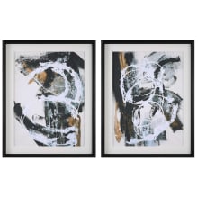 39" x 31" Framed Patterns and Designs Print