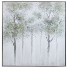 Calm Forest 51" x 51" Framed Botanical by Grace Feyock