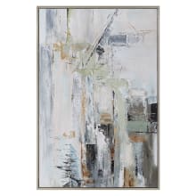 Natural Springs 62" x 62" Framed Abstract Painting