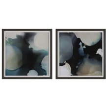 Telescopic 30" x 30" Framed Abstract Paintings - Set of 2