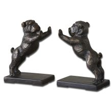 Bulldogs Set of 2 Book Ends - Bookends