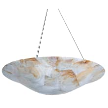 Four Light Pendant Made From Reclaimed Shells from the Big Collection