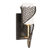 Flow 13" Tall Wall Sconce with Shade