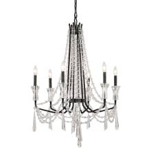 Barcelona 6 Light 27" Wide Crystal Chandelier