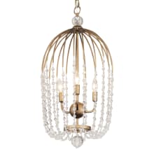 Voliere 3 Light 15" Wide Taper Candle Pendant