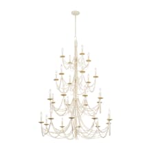 Brentwood 28 Light 40" Wide Taper Candle Style Chandelier