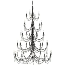 Brentwood 40 Light 48" Wide Taper Candle Style Chandelier