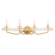 Monroe 4 Light 31" Wide Vanity Light