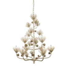Pinion 9 Light 34" Wide Abstract Chandelier