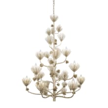 Pinion 12 Light 40" Wide Abstract Chandelier