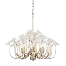 Wildflower 6 Light 26" Wide Candle Style Chandelier