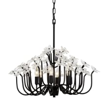Wildflower 6 Light 26" Wide Candle Style Chandelier