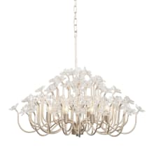 Wildflower 8 Light 32" Wide Candle Style Chandelier
