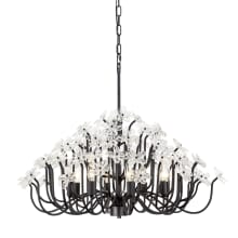 Wildflower 8 Light 32" Wide Candle Style Chandelier