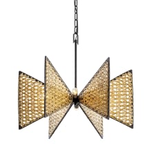 Machina 6 Light 24" Wide Abstract Chandelier