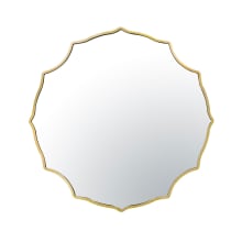 Not Baroque en 47" Diameter Specialty Bathroom Mirror