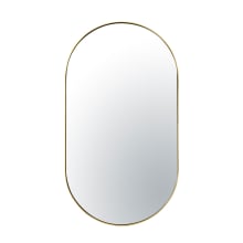 Capsule 22" W x 40" H Oval Bathroom Mirror