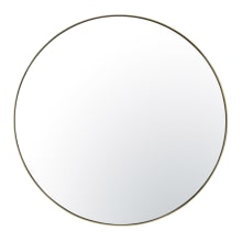 Tablet 40" Diameter Circular Steel Framed Bathroom Mirror