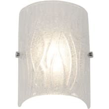 Brilliance LED Single Light 6-3/4" Wide Integrated LED Bathroom Sconce with Murano Glass Shade - ADA Compliant
