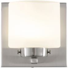 Clean Single Light 4-3/4" Wide Integrated LED Bathroom Sconce - ADA Compliant