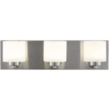 Clean 3 Light 17-3/4" Wide Integrated LED Bathroom Vanity Light - ADA Compliant