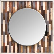 Country Pine 40" Reclaimed Wood Frame Mirror