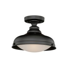 Keenan 12" Wide Semi-Flush Ceiling Fixture