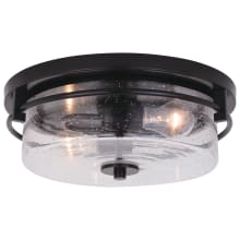 Addison 2 Light 15" Wide Flush Mount Drum Ceiling Fixture