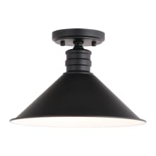 Akron 12" Wide Semi-Flush Ceiling Fixture