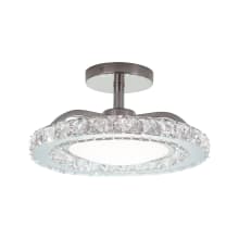 Clara 13" Wide LED Semi-Flush Ceiling Fixture