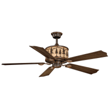 Yosemite 56" 5 Blade Indoor Ceiling Fan - Remote Control and Fan Blades Included