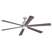Wheelock 72" 6 Blade Indoor Ceiling Fan with Remote Control