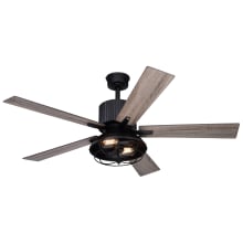 Elkhart 52" 5 Blade Indoor 3000K LED Ceiling Fan