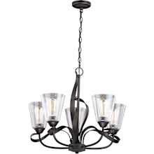 Cinta 5 Light 24-1/2" Wide Chandelier