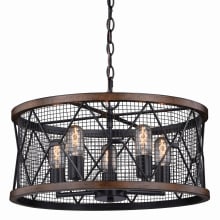 Bremerton 5 Light 20" Wide Cage Pendant