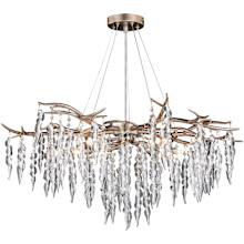 Rainier 5 Light 32" Wide Crystal Waterfall Chandelier