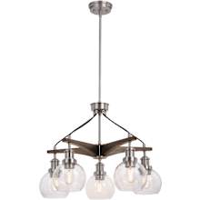 Avondale 5 Light 25" Wide Globe Chandelier