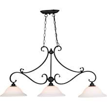 Monrovia 3 Light 44" Wide Linear Chandelier