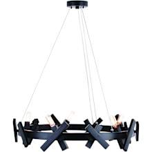 Wells 5 Light 28" Wide Ring Chandelier