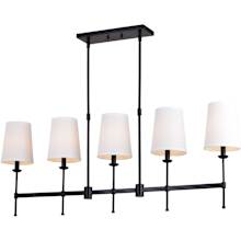 Camden 5 Light 46" Wide Linear Chandelier