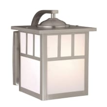 Mission 1 Light Outdoor Wall Sconce - 8 Inches Wide