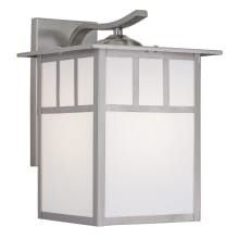 Mission 1 Light Outdoor Wall Sconce - 9 Inches Wide