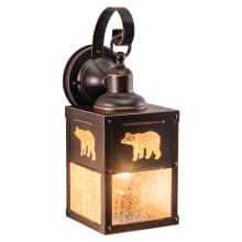 Bozeman 1 Light Outdoor Wall Sconce - 6 Inches Wide